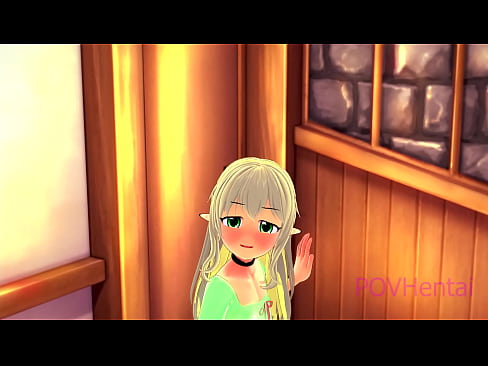 ❤️ (トラップ)エルフのメイドが顔を洗うのを手伝う ❤️❌ ポルノvk ❌️❤